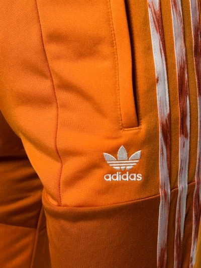 Shop Adidas By Danielle Cathari Recycled Track Pants In Orange