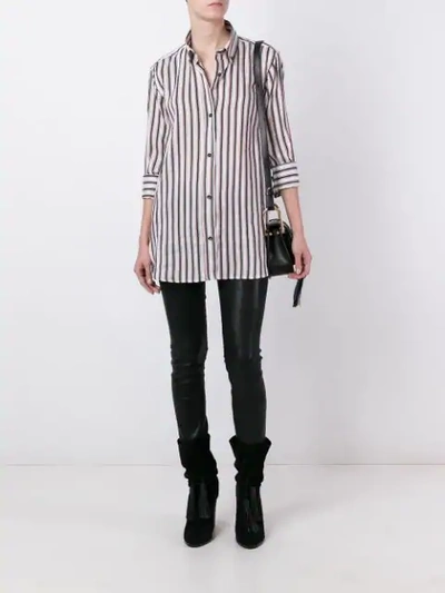 Shop Isabel Marant 'manray' Striped Shirt