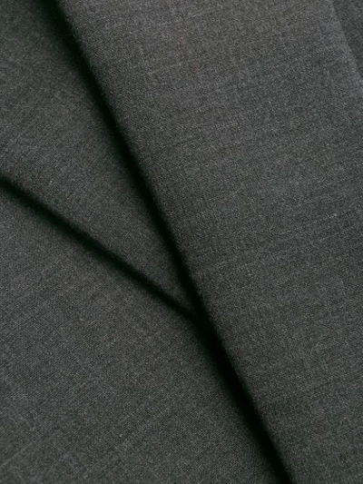 Shop Mm6 Maison Margiela Cropped Tailored Blazer In Grey