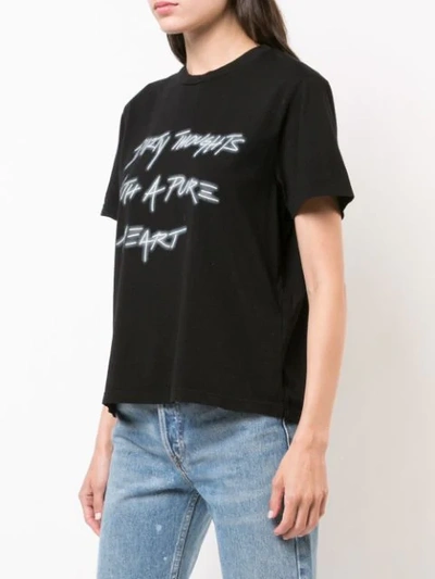 Shop Amiri Dirty Thoughts T In Black