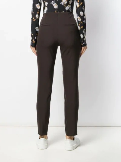 Shop Cambio Slim Leg Trousers In 785