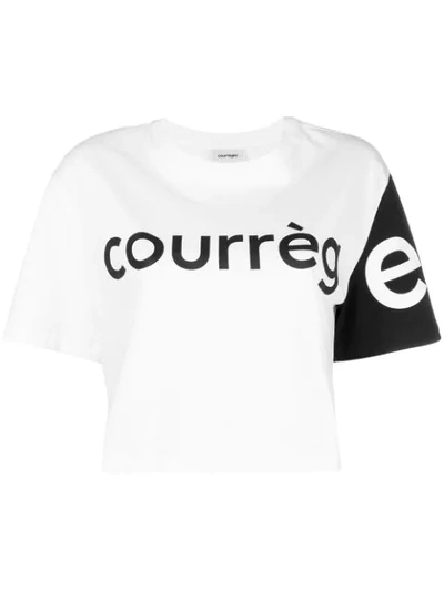 Shop Courrèges Colour In White