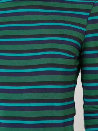 Shop Proenza Schouler Pswl Stripe Turtleneck - Multicolour