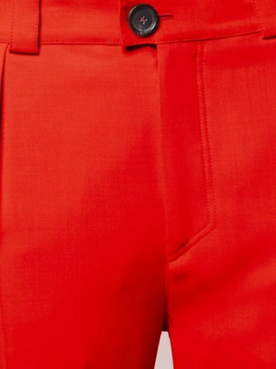 Shop Kwaidan Editions Palazzo Pants In Scarlet Red