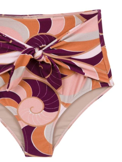 Shop Adriana Degreas Nautilus Bikini Set In Multicolour