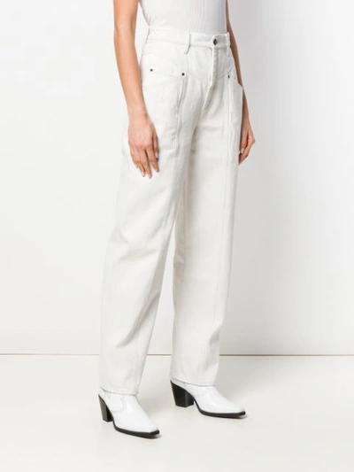 Shop Isabel Marant Classic Straight In White