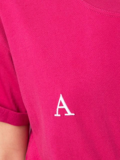 Shop Aje Bianca Logo T In Pink