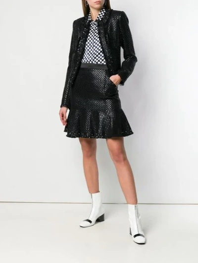 KARL LAGERFELD KARL'S TREASURE BOUCLE JACKET 