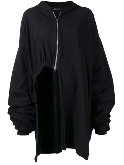 Shop Barbara Bologna Elongated Asymmetric Jacket - Black