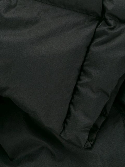 Shop Ienki Ienki Zipped Padded Coat In Black