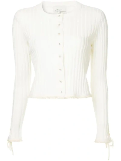 Shop 3.1 Phillip Lim / フィリップ リム Ribbed Wool Cardigan In White