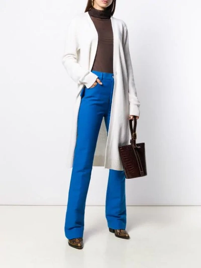 Shop Bottega Veneta Five-pocket Trousers In Blue