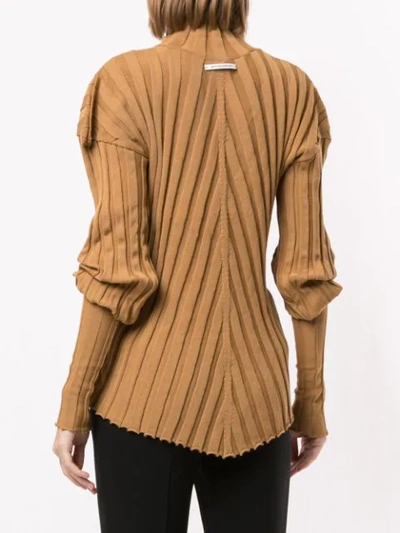 Shop Boyarovskaya Pullover Mit Weiten Ärmeln In Beige