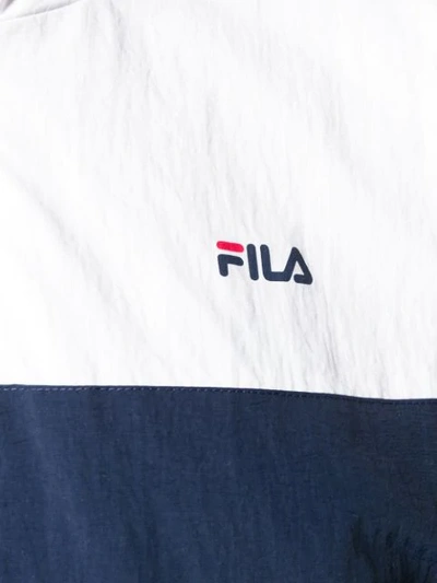 Shop Fila Kaya Windbreaker Jacket In White