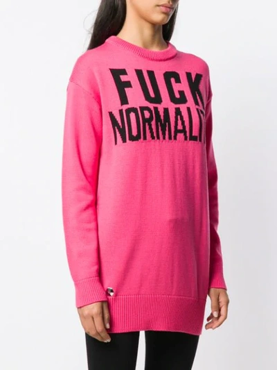 Philipp Plein Statement Pullover Sweatshirt In Black