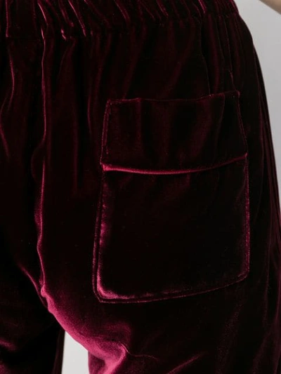 Shop F.r.s For Restless Sleepers Bordo Trousers In Red