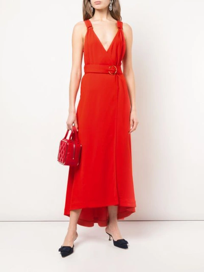 Shop A.l.c Haley Dress In Red