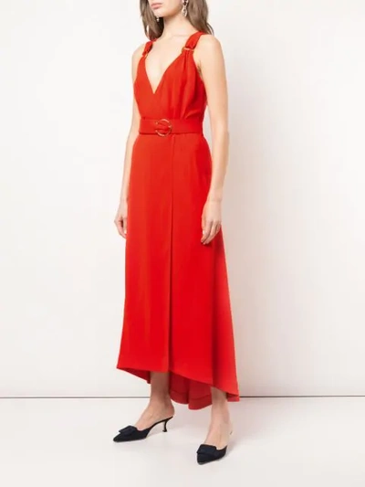 A.L.C. HALEY连衣裙 - 红色