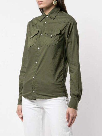 Shop A Shirt Thing Long In Green