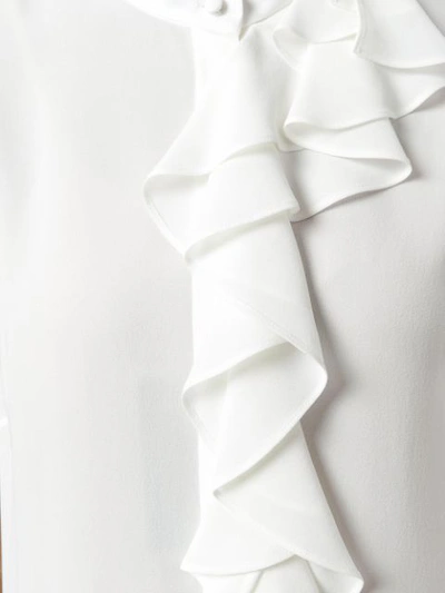 frill detail blouse