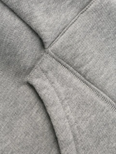 Shop Ben Taverniti Unravel Project Wrap Detail Sweatshirt In Grey