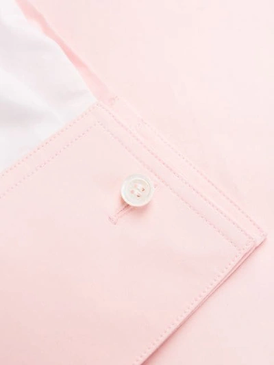 Shop Loewe Colour Block Shirt In Pink