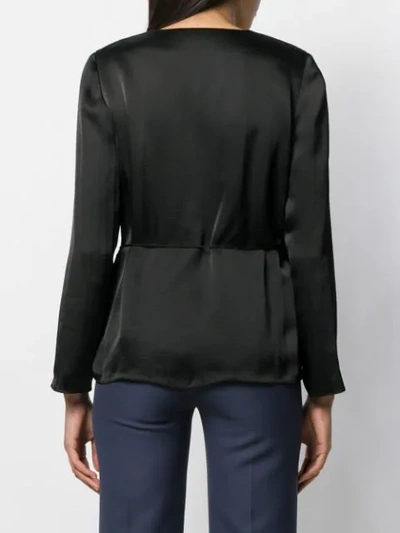Shop Theory Soft Wrap Jacket In Black