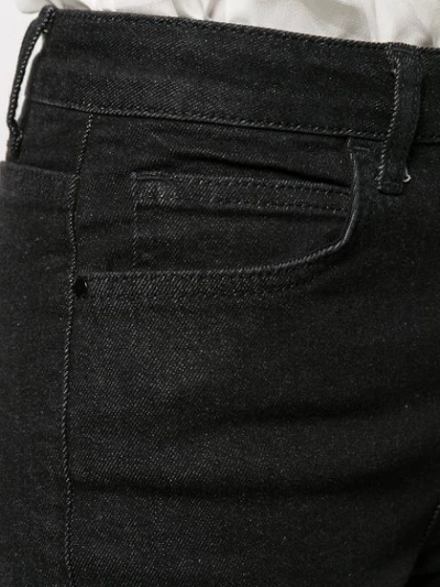Shop 16arlington Feather Embellished Jeans In Black
