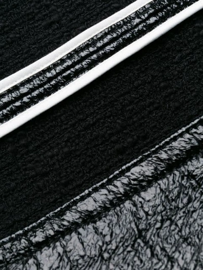 Shop N°21 Crinkled-effect Pencil Skirt In Black