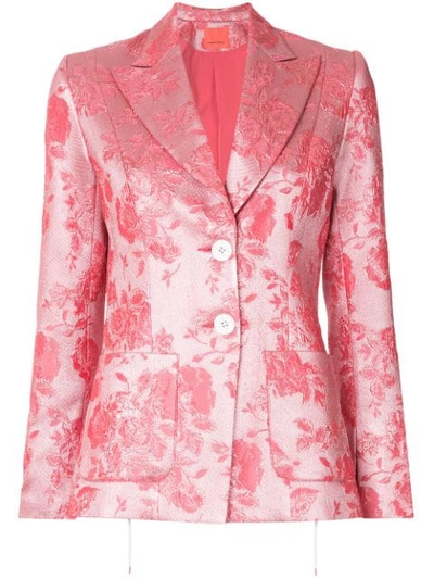 Shop Manning Cartell 'kyoto Calling' Blazer - Rosa In Pink