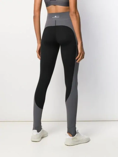 Shop Adidas By Stella Mccartney Panelled Leggings In Grey