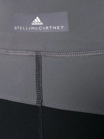 Shop Adidas By Stella Mccartney Panelled Leggings In Grey