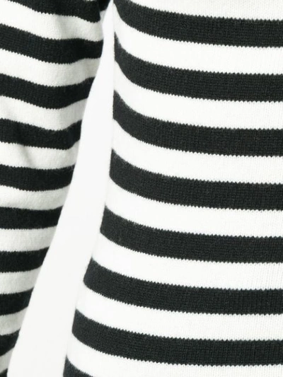 Shop Haider Ackermann Striped Knit Sweater - White