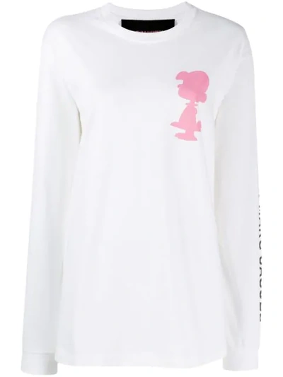 Shop Marc Jacobs X Peanuts® Lucy Print Sweatshirt In White