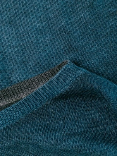 Shop Avant Toi Cashmere Knit Jumper In Blue