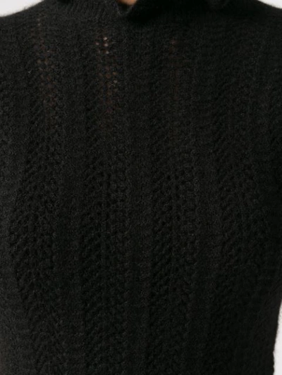 Shop Ulla Johnson Short-sleeved Cashmere Sweater - Black