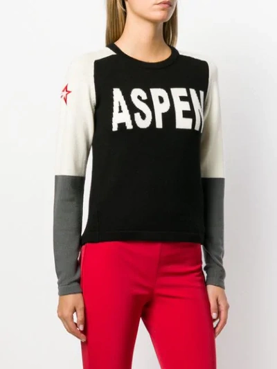 Shop Perfect Moment Aspen Jumper In Black