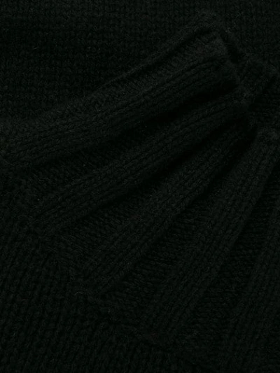 Shop Aragona Turtleneck Jumper In Black