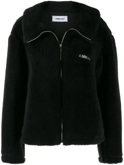 AMBUSH FULL ZIP JACKET - 黑色