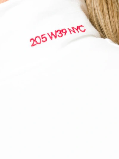 Shop Calvin Klein 205w39nyc Turtleneck Jumper In White