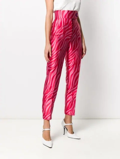 Shop Sara Battaglia Zebra Jacquard High In 057