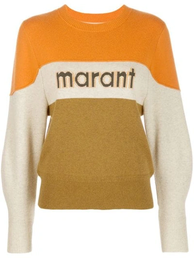 Shop Isabel Marant Étoile Kedy Sweatshirt In Green