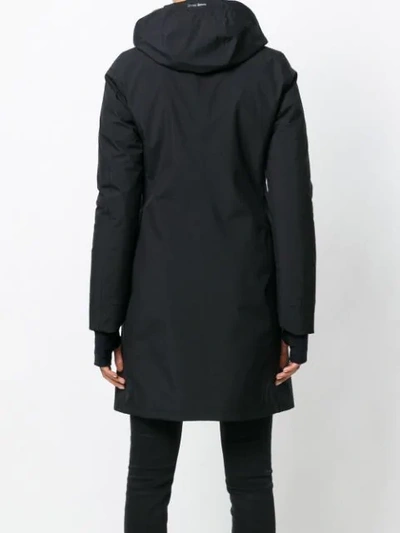 Shop Herno Laminar Coat - Black