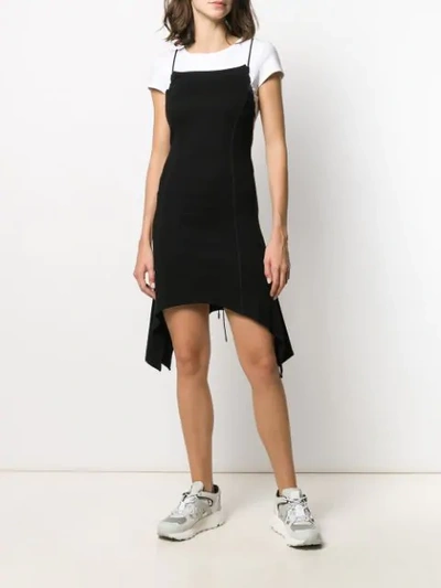 Shop Alyx Spaghetti Strap Dress In Black