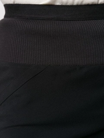Shop Rick Owens Pencil Midi Skirt In Black