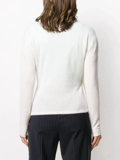 Shop Philo-sofie Wrap Front Jumper In White