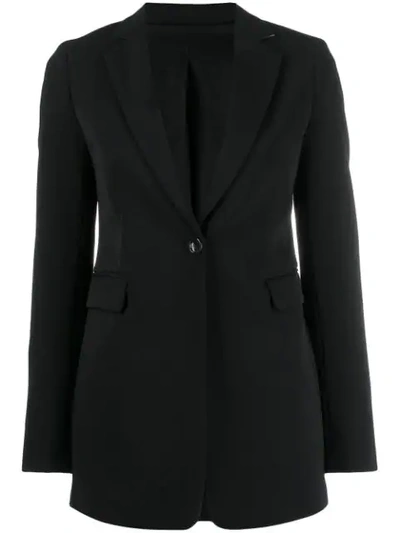 Shop Joseph Lorenzo Longline Blazer In Black