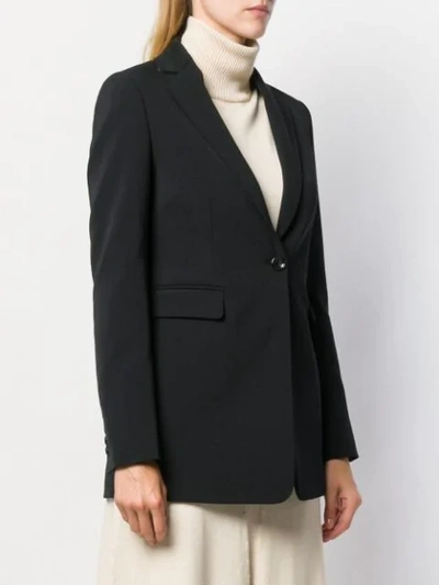 Shop Joseph Lorenzo Longline Blazer In Black