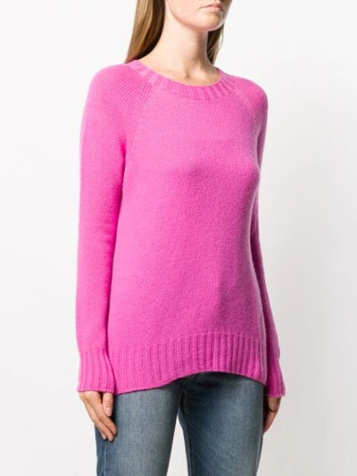 Shop Aragona Relaxed Jumper In Pink