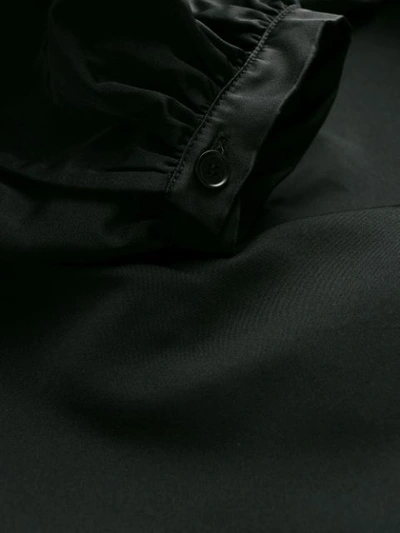 Shop Rochas Bell Sleeved Blouse In Black
